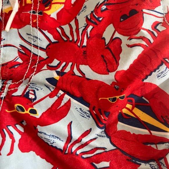 Hanna Andersson Lobster Swim Trunks - Picture 2 of 6